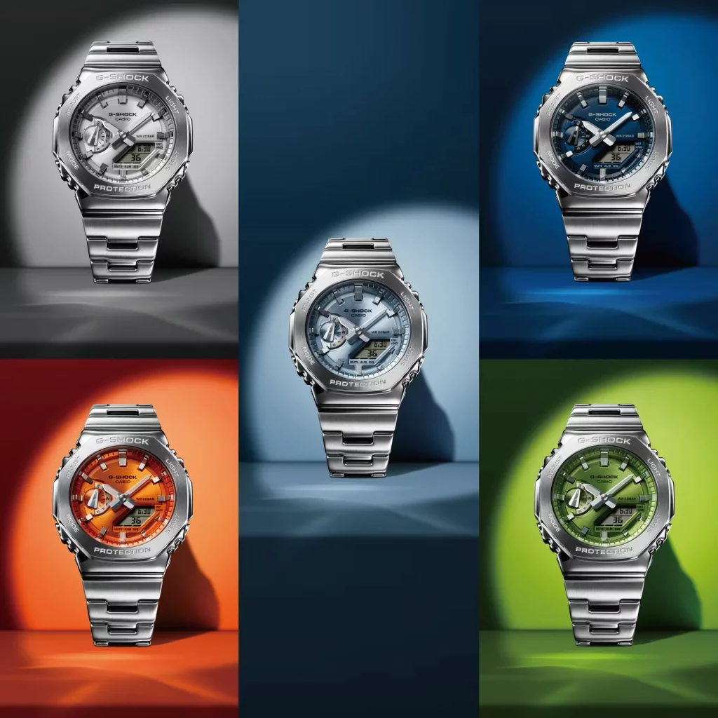 Casio G-Shock verschiedene Farben