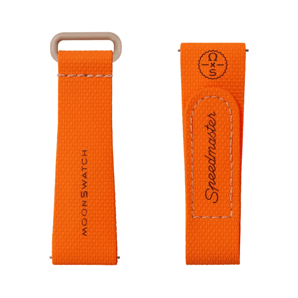 Kombination aus leuchtendem Orange und Sandfarben, perfekt für einen sommerlichen Look.