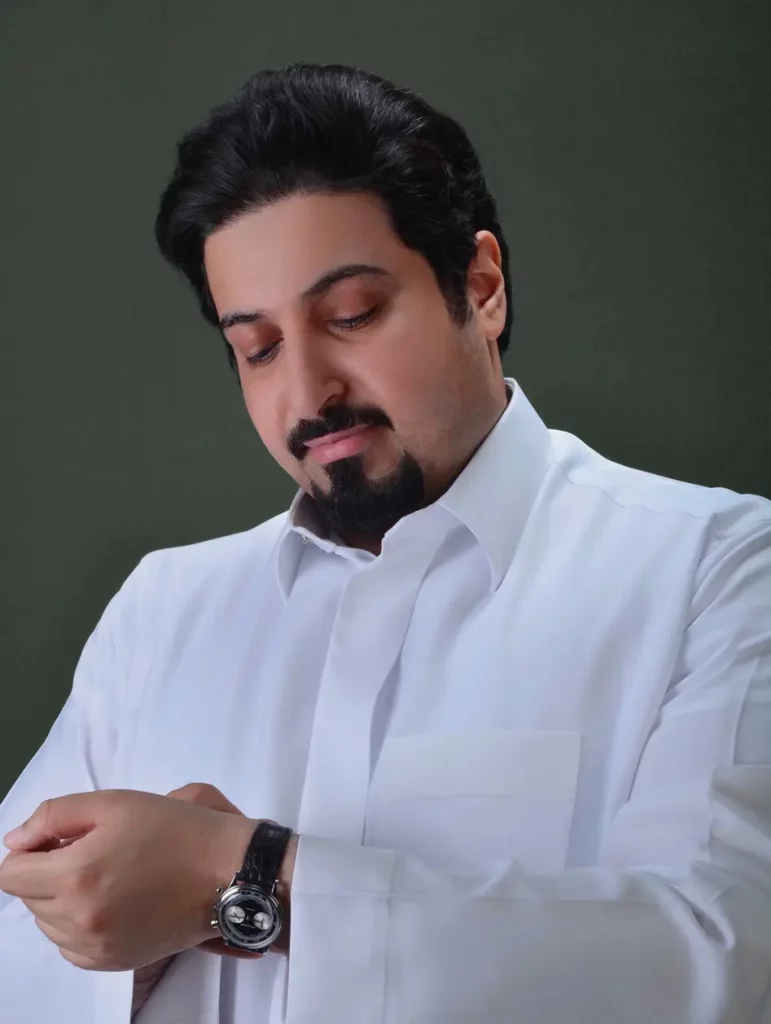 Hamad Al Marri, Mitbegründer von Furlan Marri, in einem professionellen Porträt.