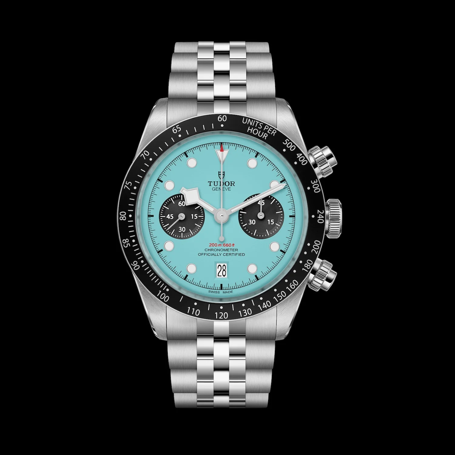 Die neue Tudor Black Bay Chrono Flamingo Blue